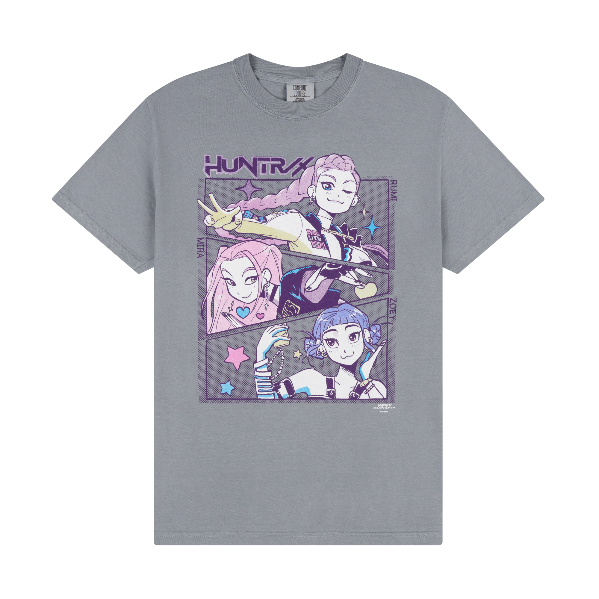 KPop Demon Hunters Cast, HUNTR/X, Saja Boys - HUNTR/X T-Shirt