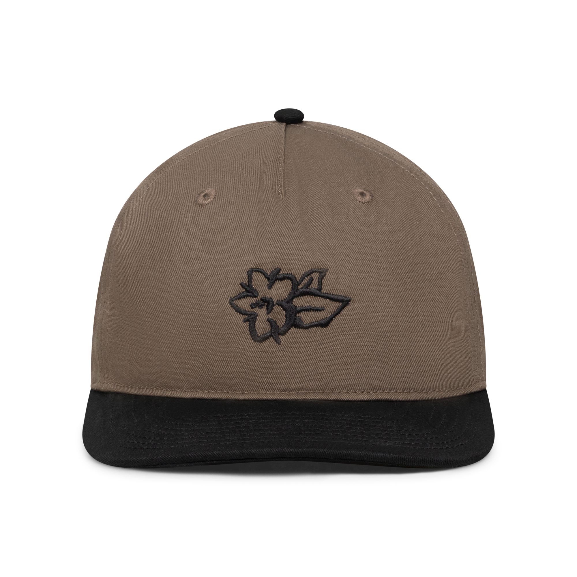 Mumford & Sons  - Brown Embroidered Flower Cap