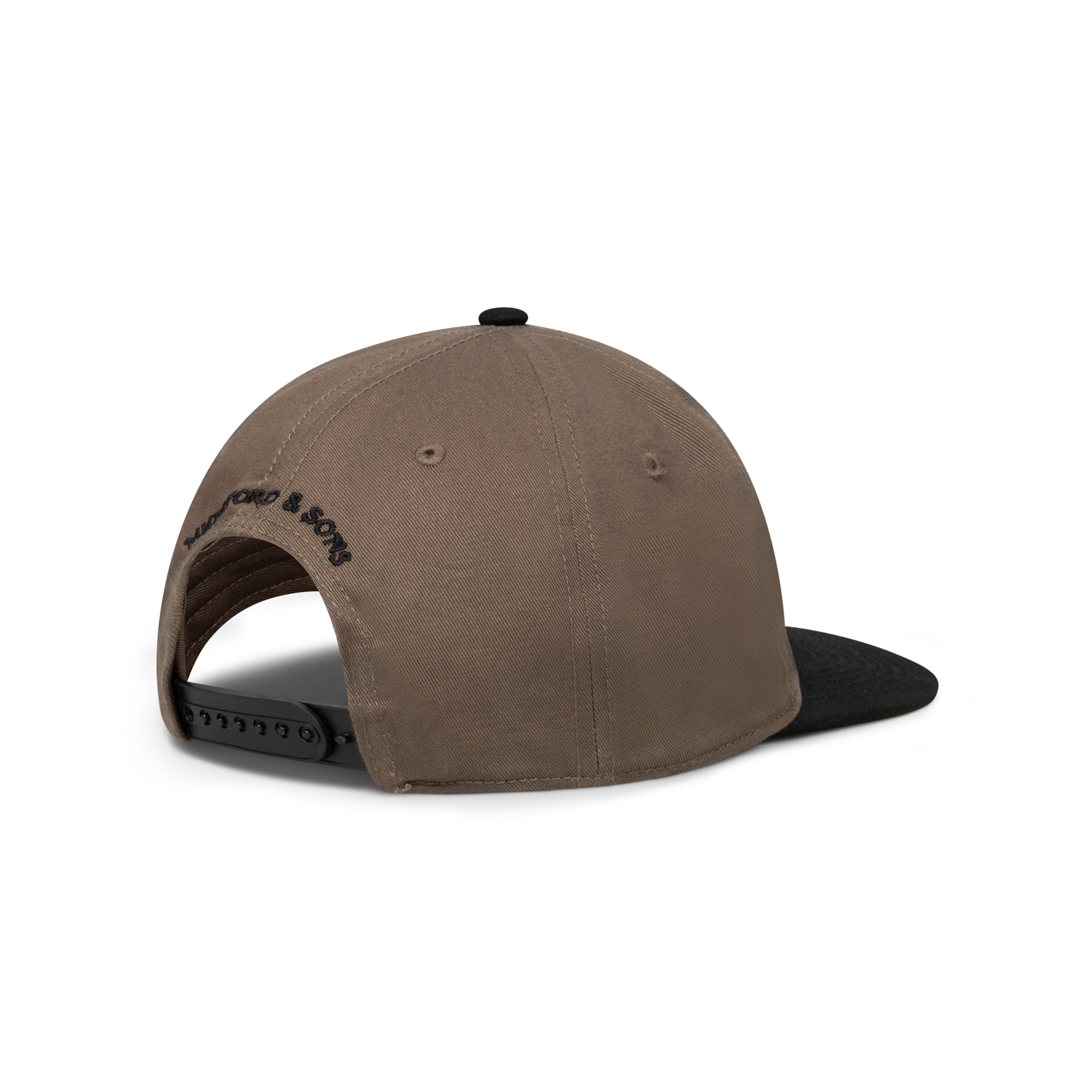 Mumford & Sons  - Brown Embroidered Flower Cap