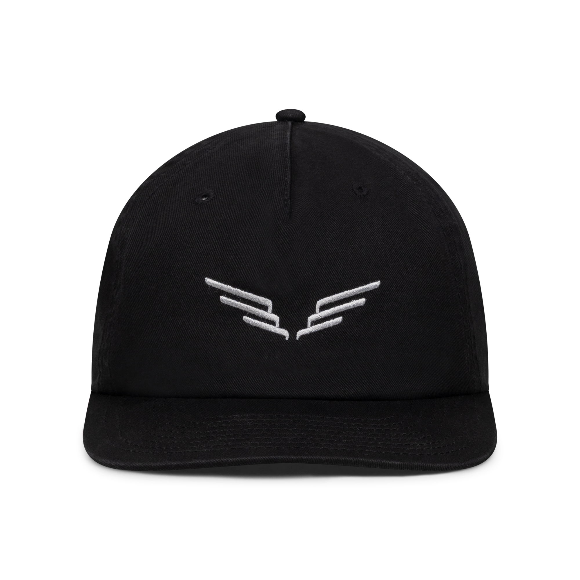 Mumford & Sons  - Grey / Black Embroidered Wings Cap