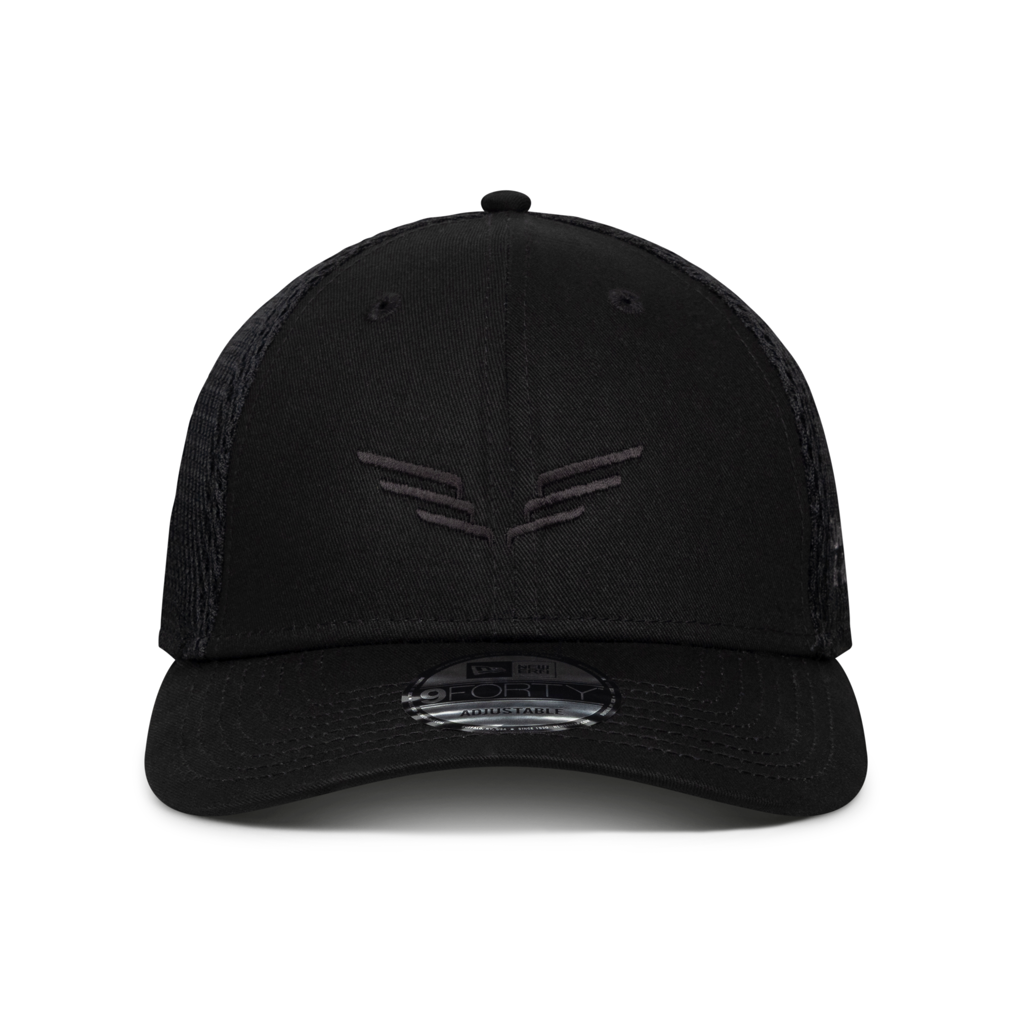 Mumford & Sons  - Black Embroidered Wings Trucker Cap