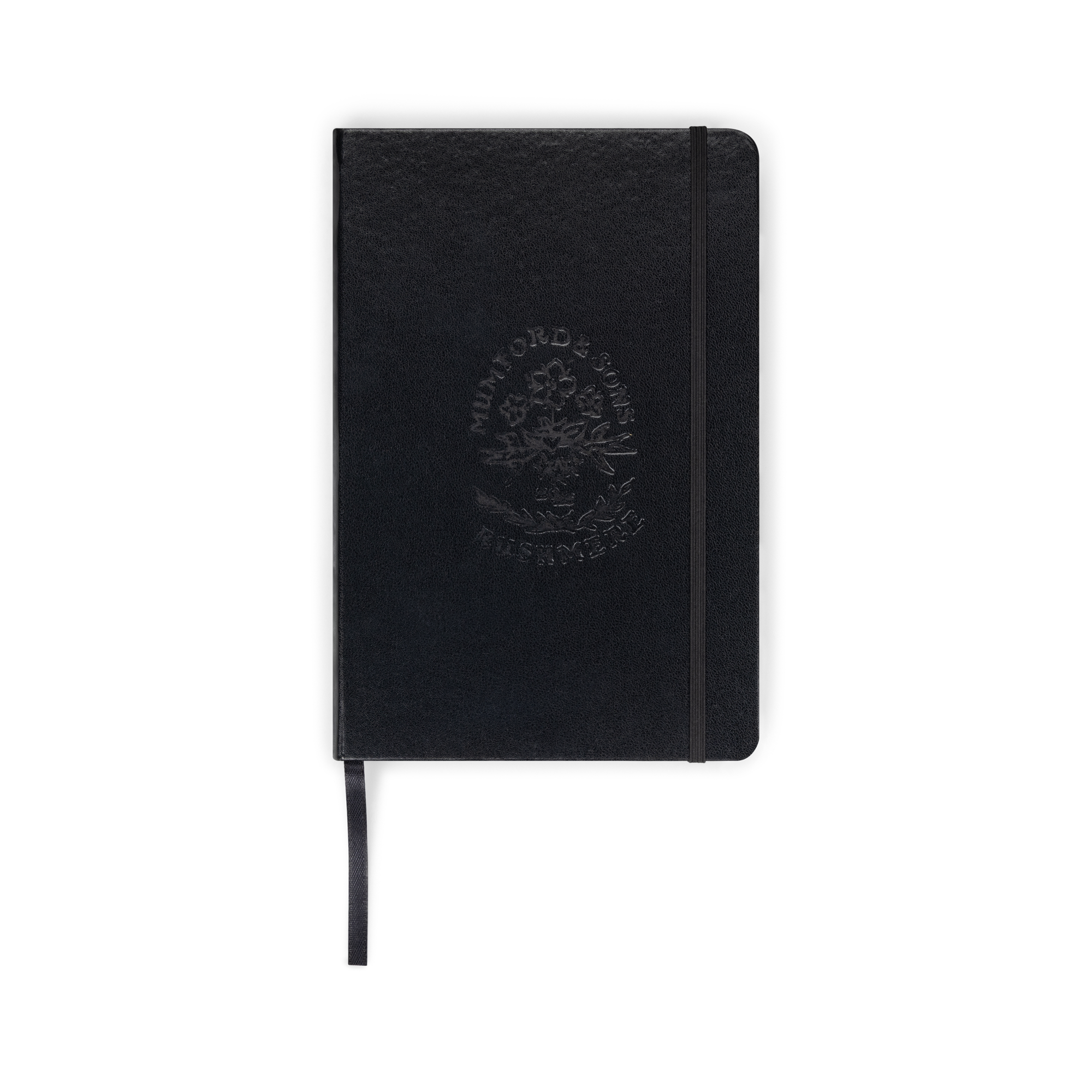 Mumford & Sons  - Black Embossed Rushmere Stamp Notebook