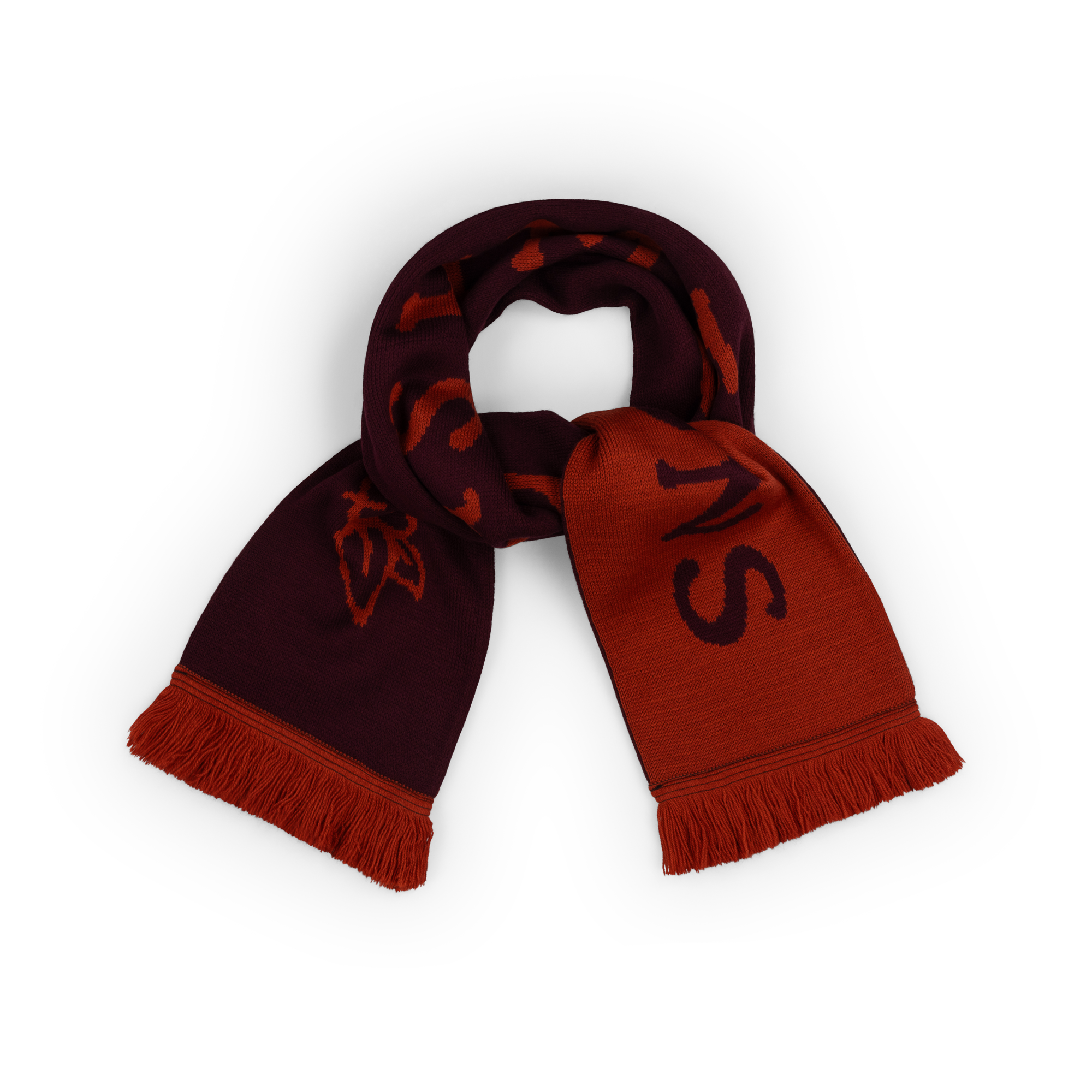 Mumford & Sons  - Maroon RUSHMERE Scarf