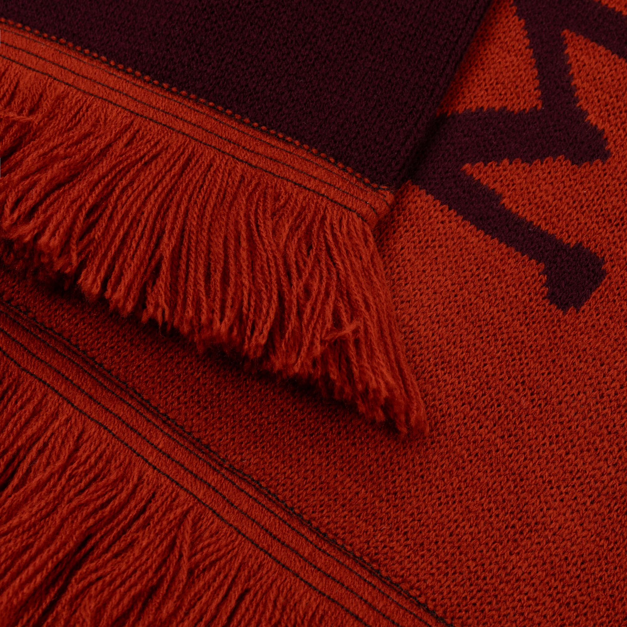 Mumford & Sons - Maroon RUSHMERE Scarf