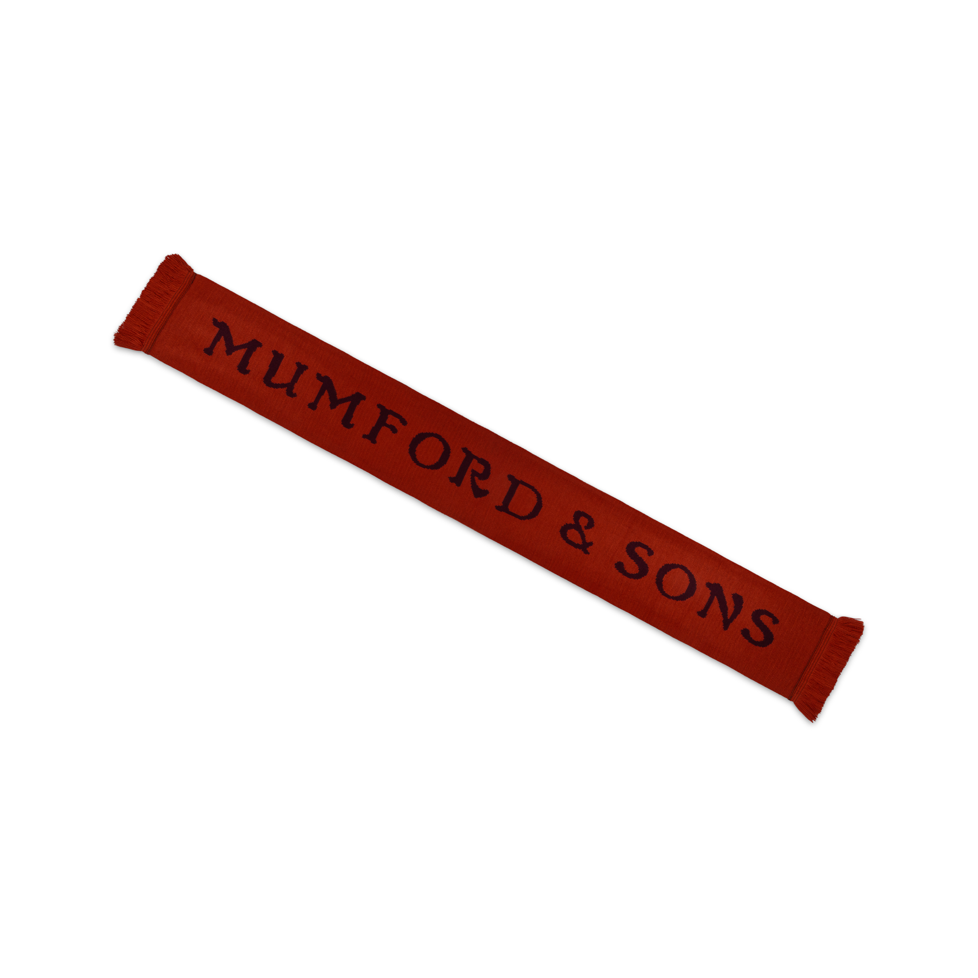 Mumford & Sons  - Maroon RUSHMERE Scarf