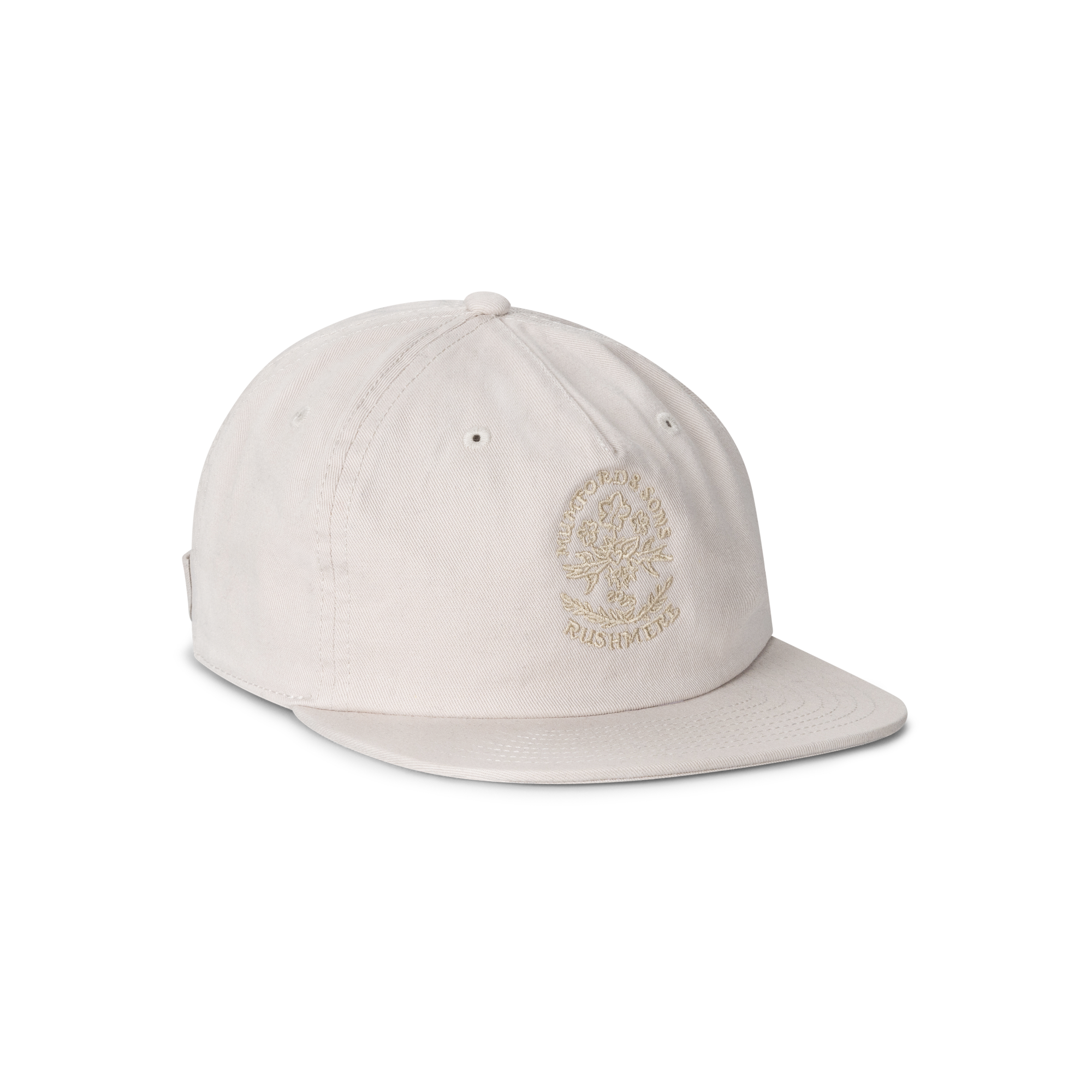 Mumford & Sons  - Bone Embroidered Five Panel Cap