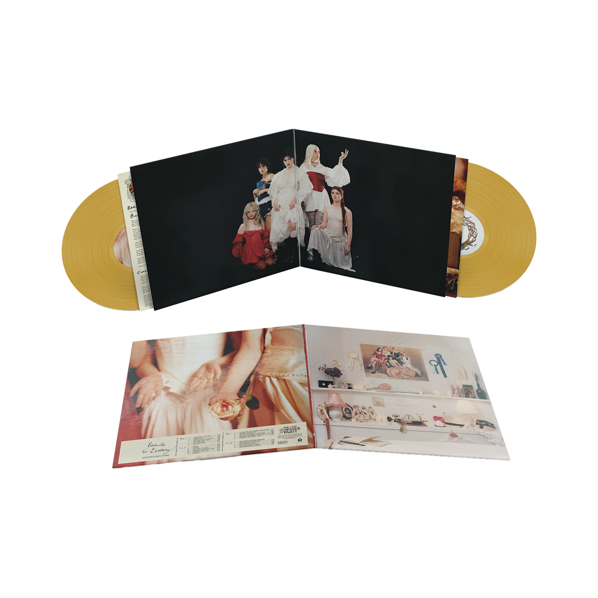 The Last Dinner Party - Prelude To Ecstasy: Acoustics And Covers Limited Edition Deluxe Amber 2LP