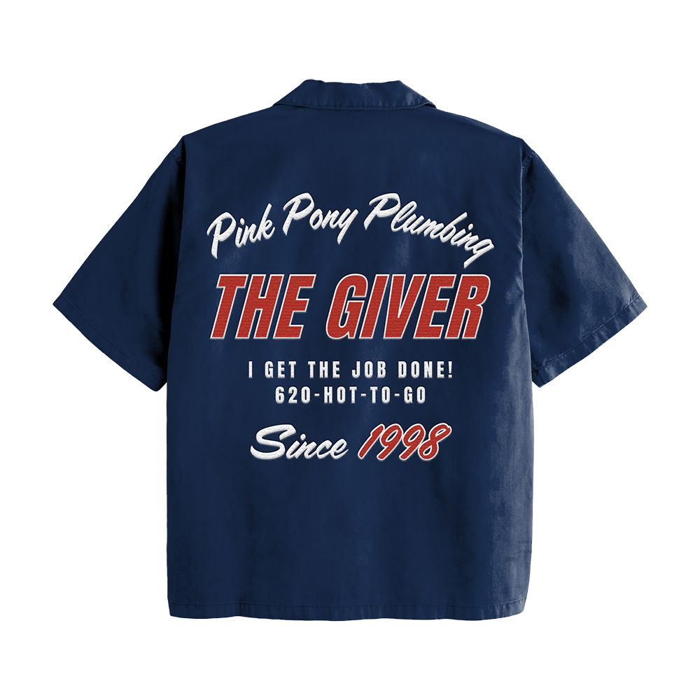 Chappell Roan - The Plumber: Navy Work Shirt