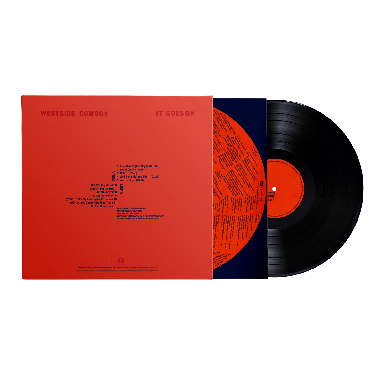 Westside Cowboy - It Goes On - Standard Vinyl
