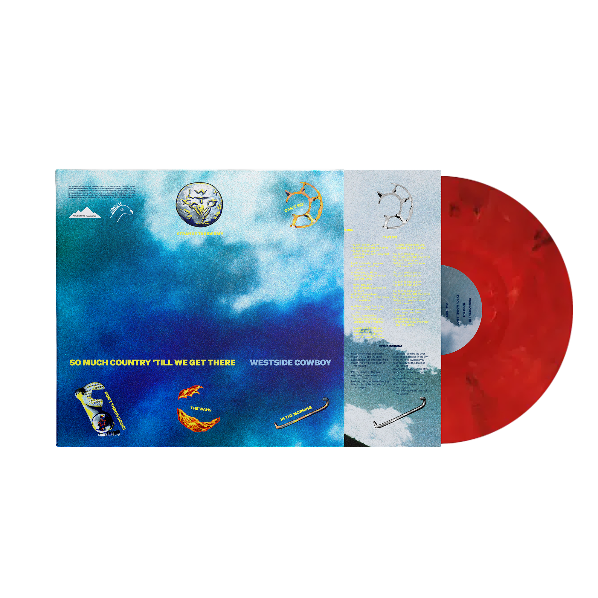 Westside Cowboy - So Much Country ‘Till We Get There: 12” Cherry Vinyl