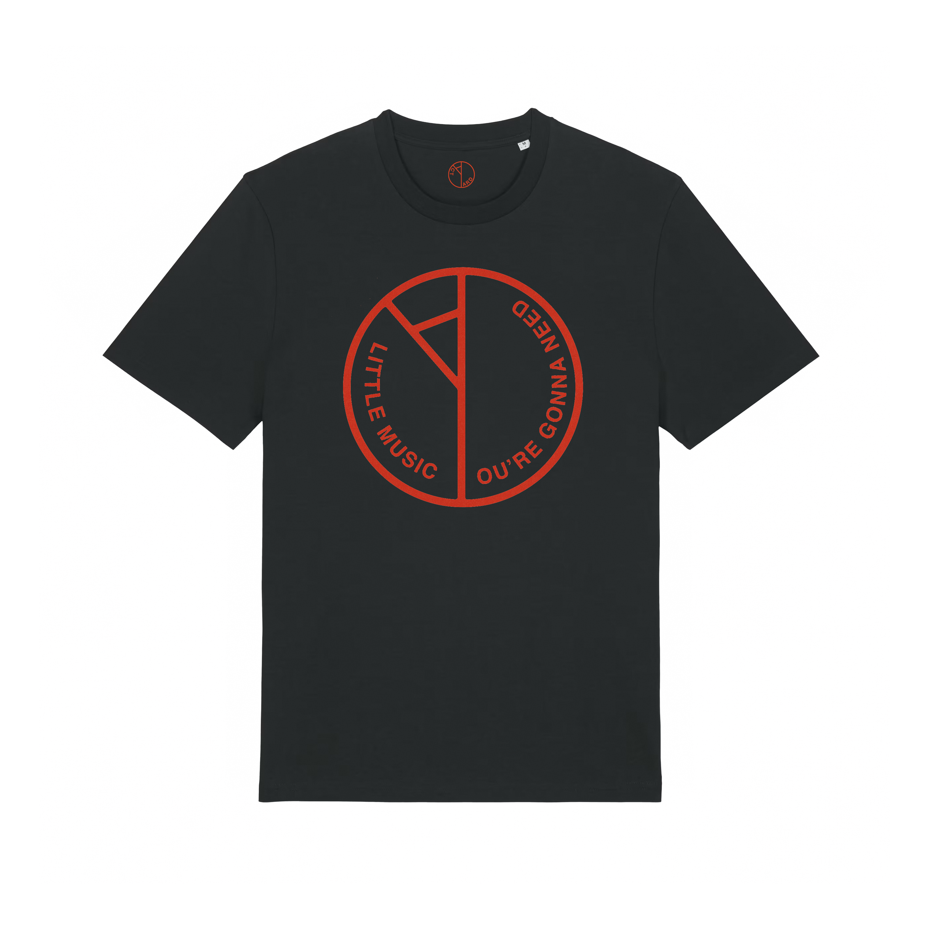 Yard Act - YGNALM Black Logo T-Shirt