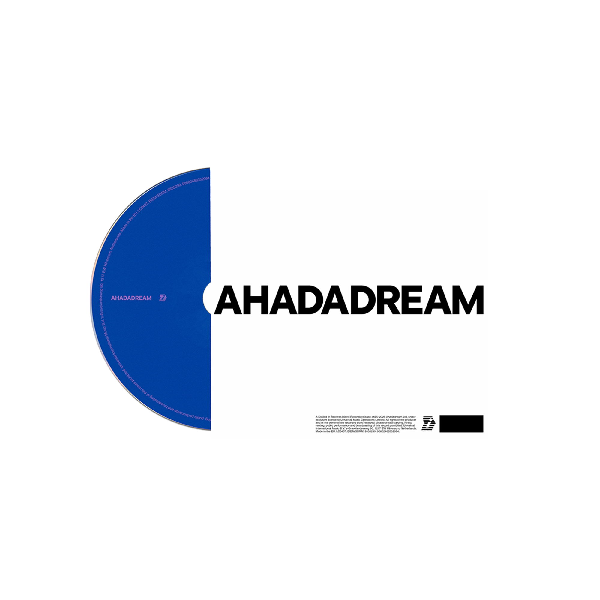 Ahadadream - P*KI - CD