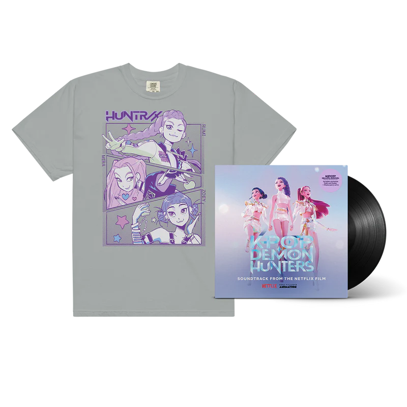KPop Demon Hunters (Soundtrack from the Netflix Film) LP + HUNTR/X T-Shirt