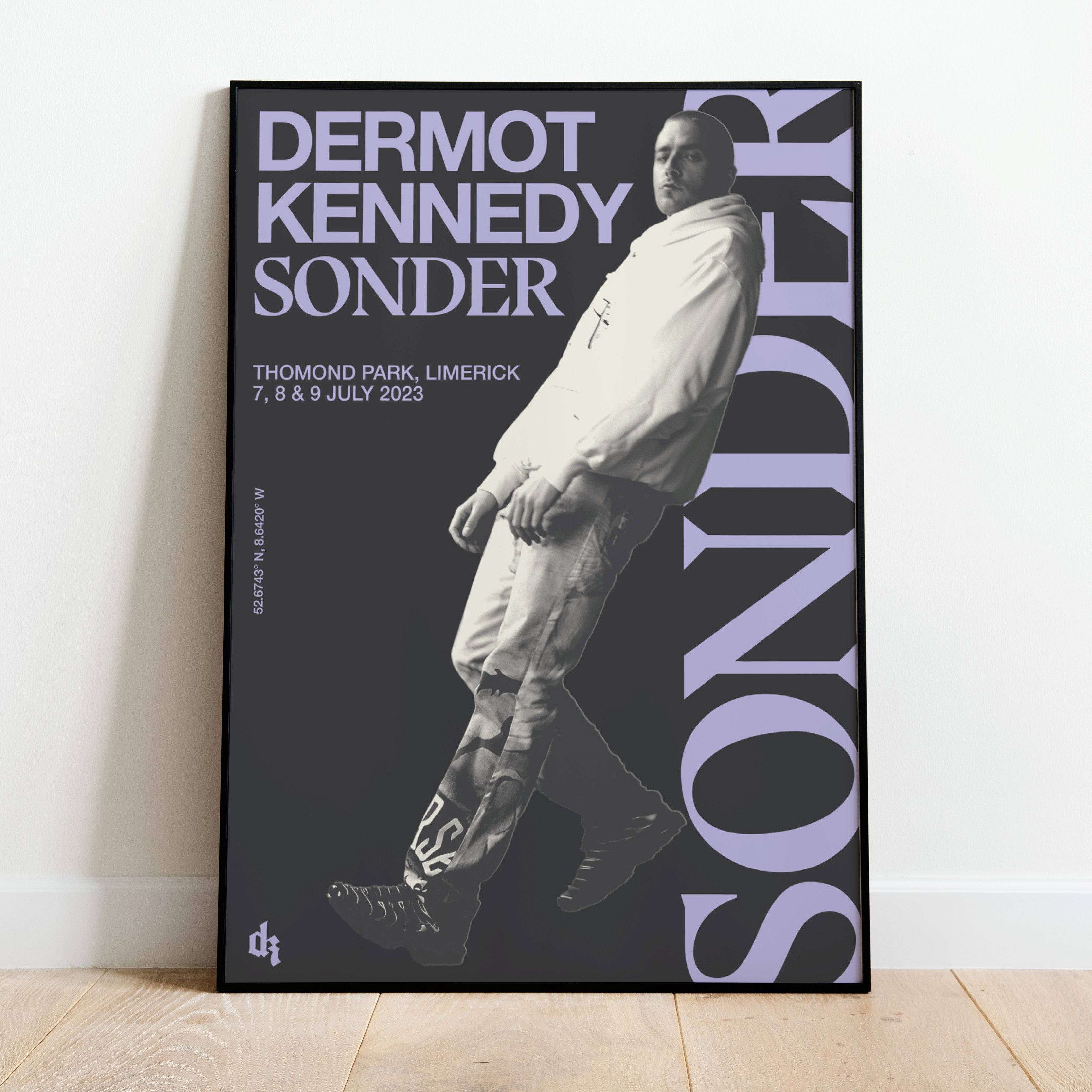 Dermot Kennedy - Sonder Tour: Limerick  [Thomond Park Stadium] Screen Print