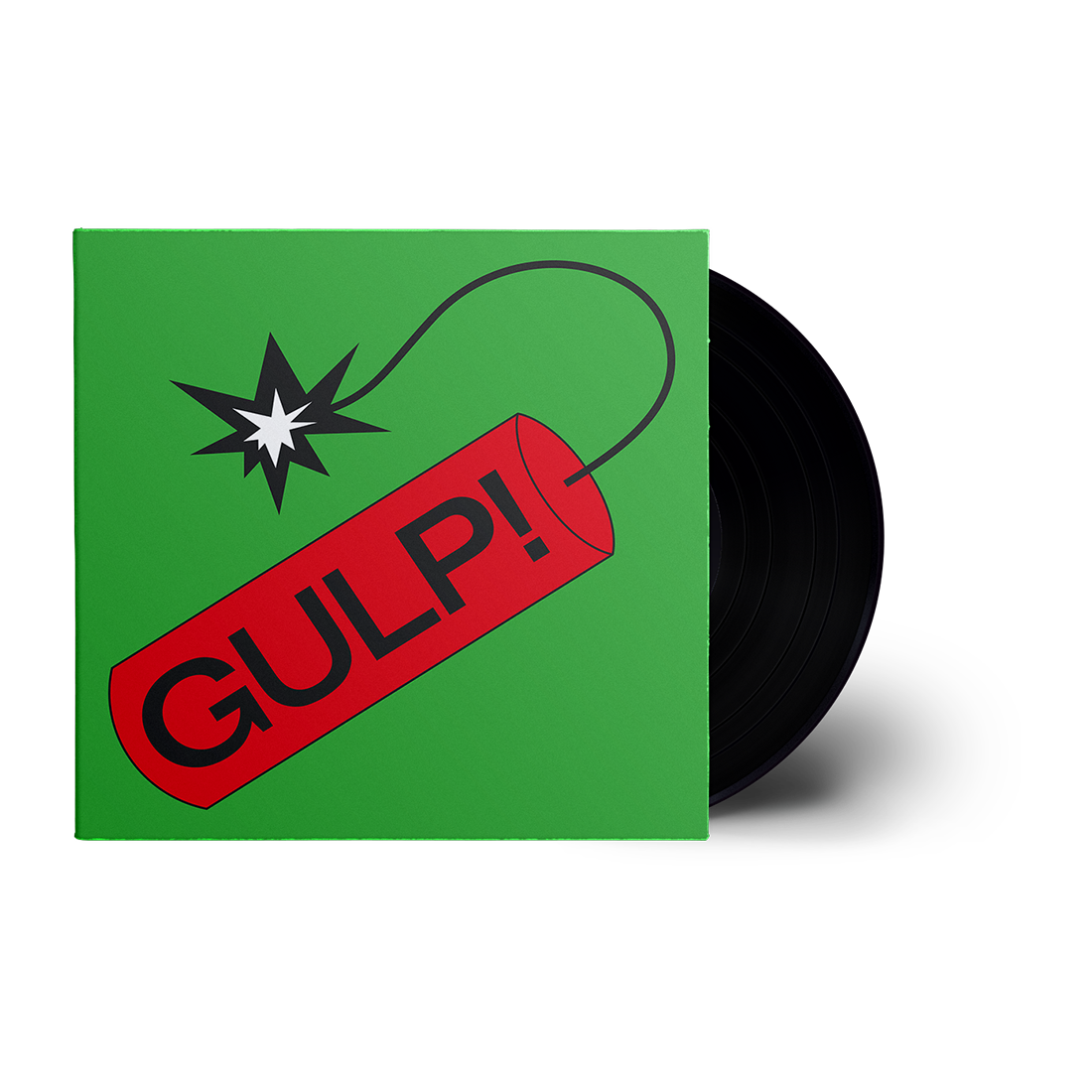 Sports Team - Gulp! Jet Black Vinyl LP