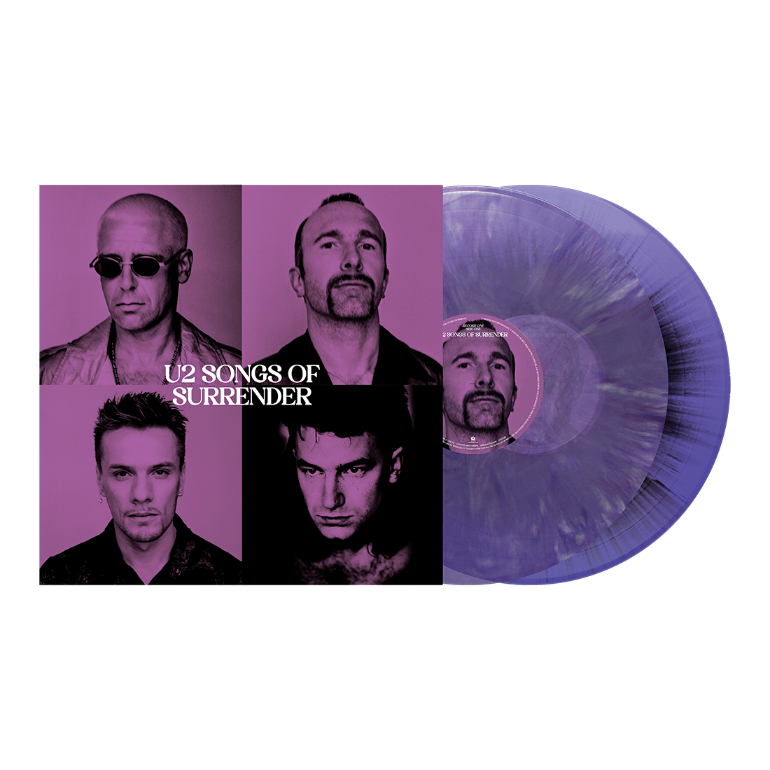 Surrender Records U2 - ‘Songs Of Surrender’ – 2LP Exclusive Purple Splatter & Marble ...