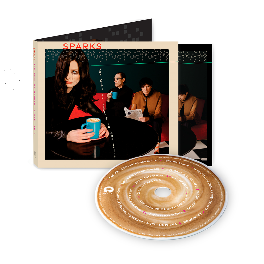 Sparks - The Girl Is Crying In Her Latte: Standard CD 