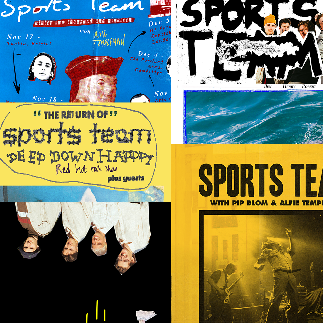 Sports Team - Tour Poster. 