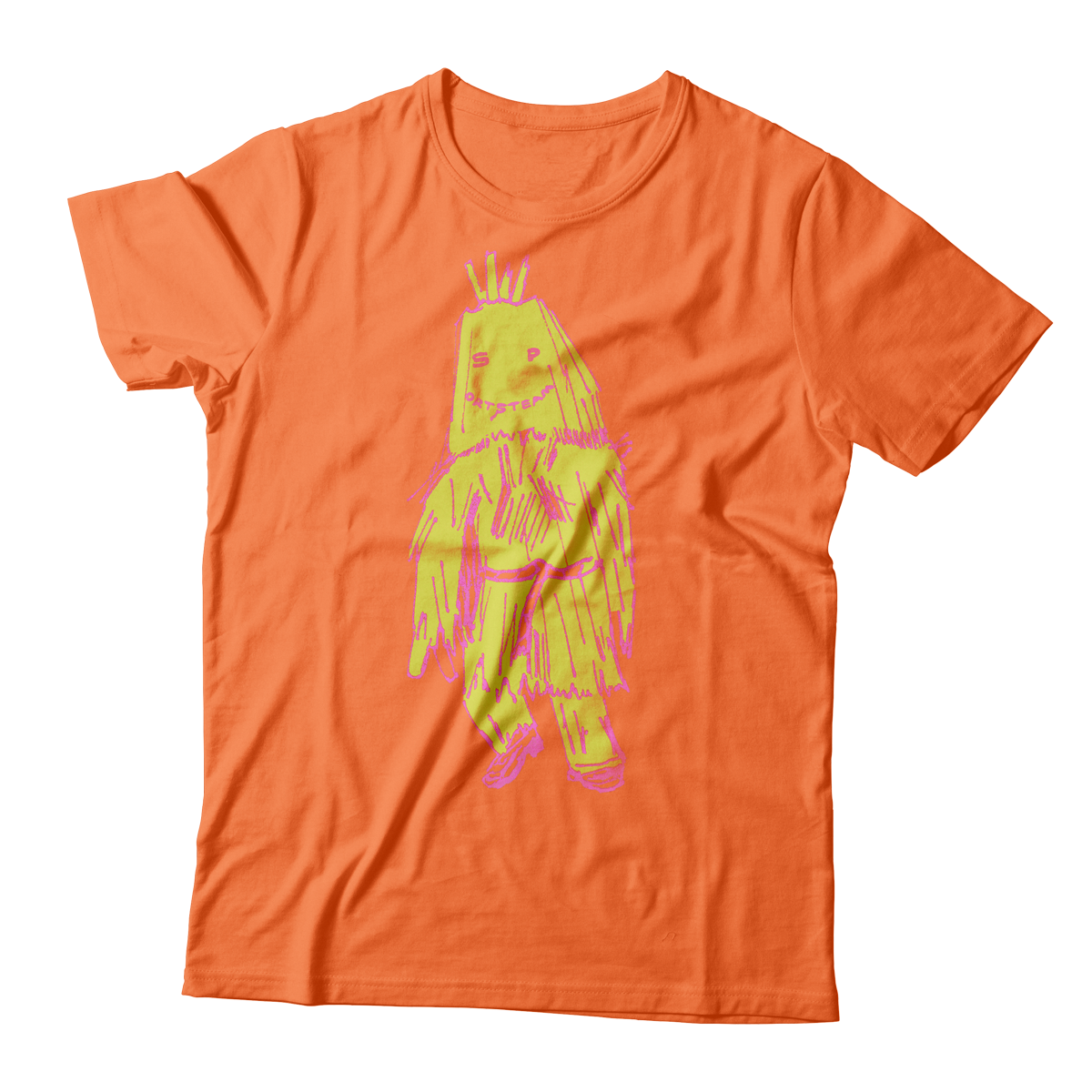 Sports Team - Orange Wickerman Tee 