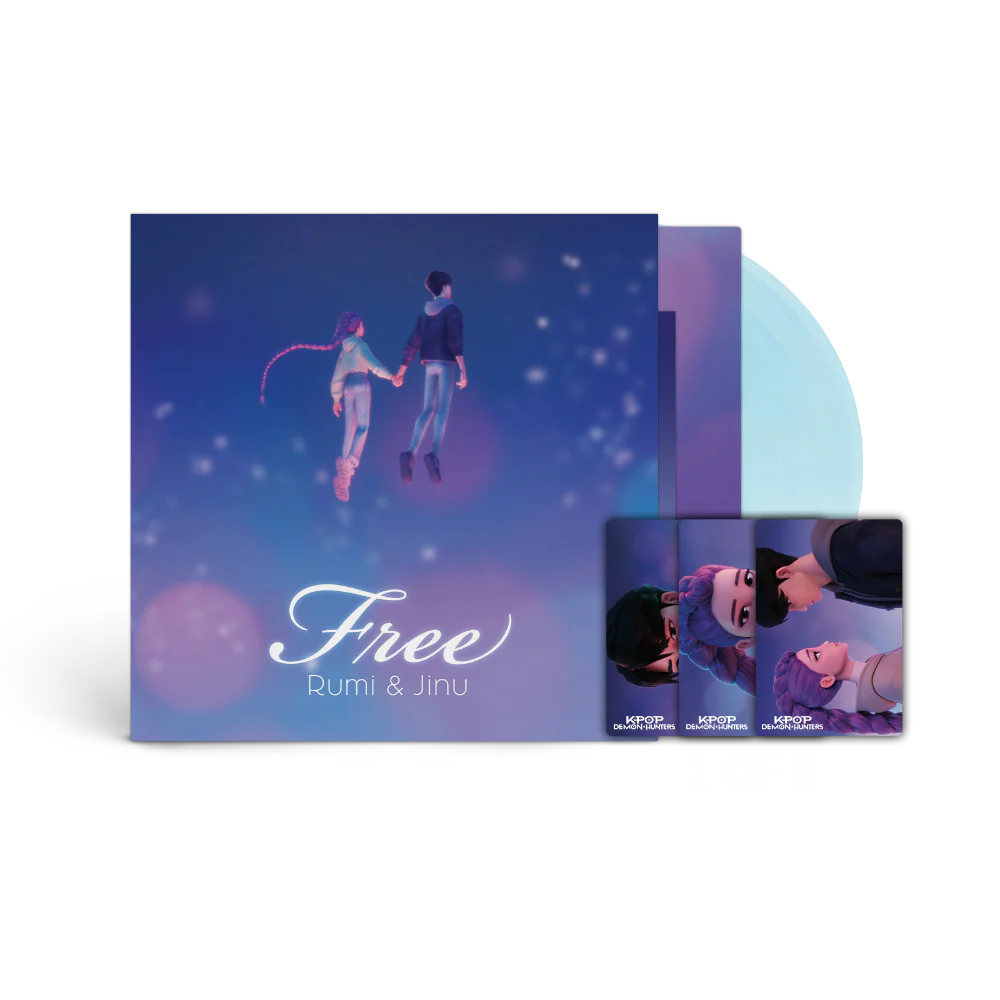 KPop Demon Hunters Cast, HUNTR/X, Saja Boys - Free 7” Vinyl