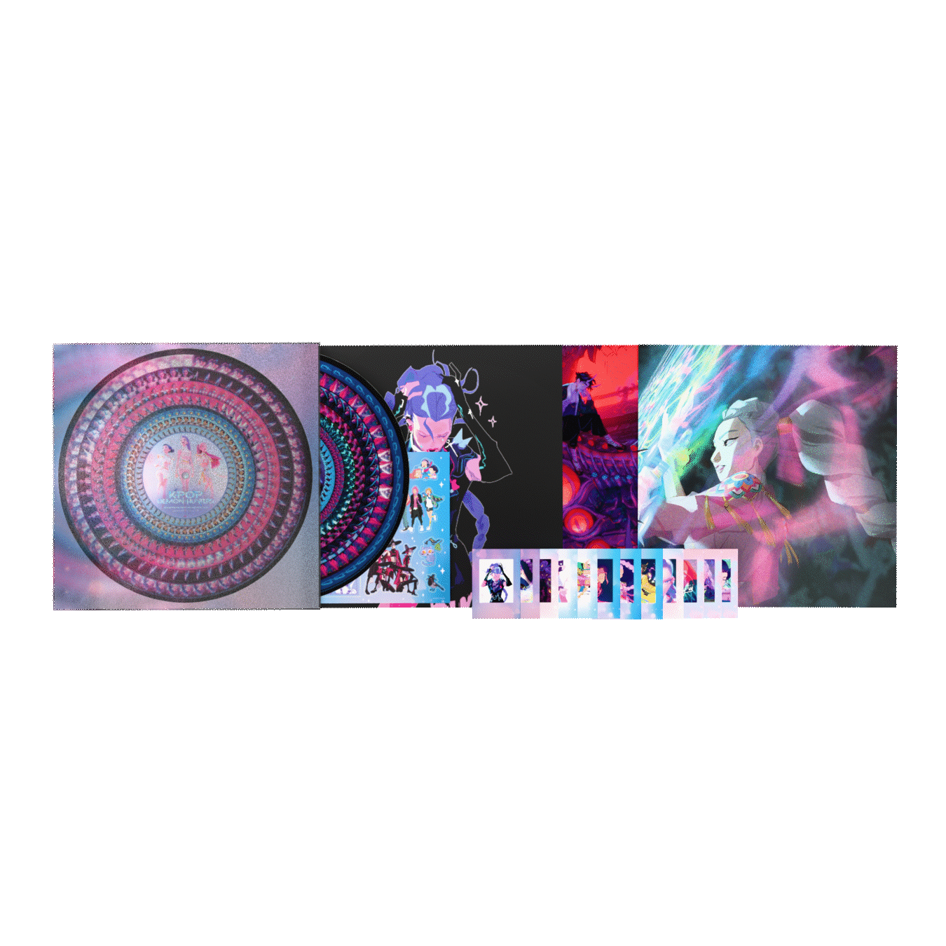 KPop Demon Hunters Cast, HUNTR/X, Saja Boys - KPop Demon Hunters (Soundtrack From The Netflix Film) Zoetrope Vinyl