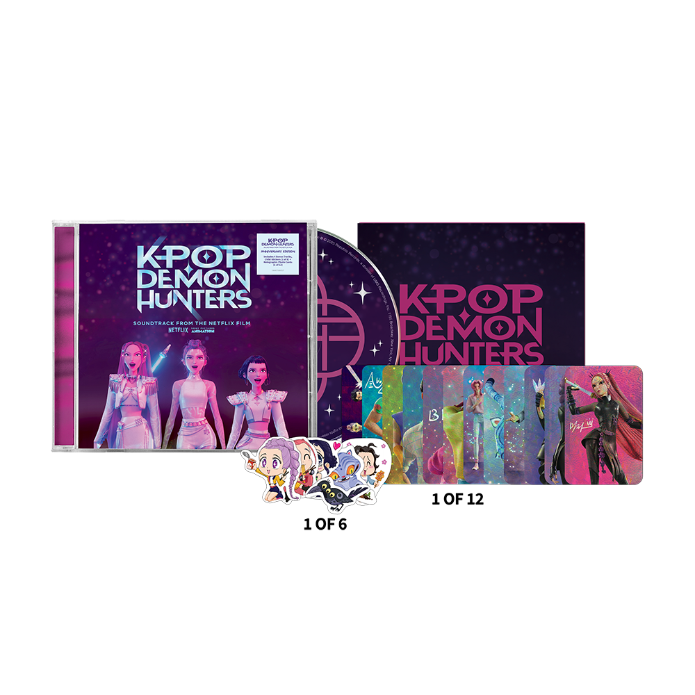 KPop Demon Hunters Cast, HUNTR/X, Saja Boys - KPop Demon Hunters (Soundtrack from the Netflix Film) Anniversary CD