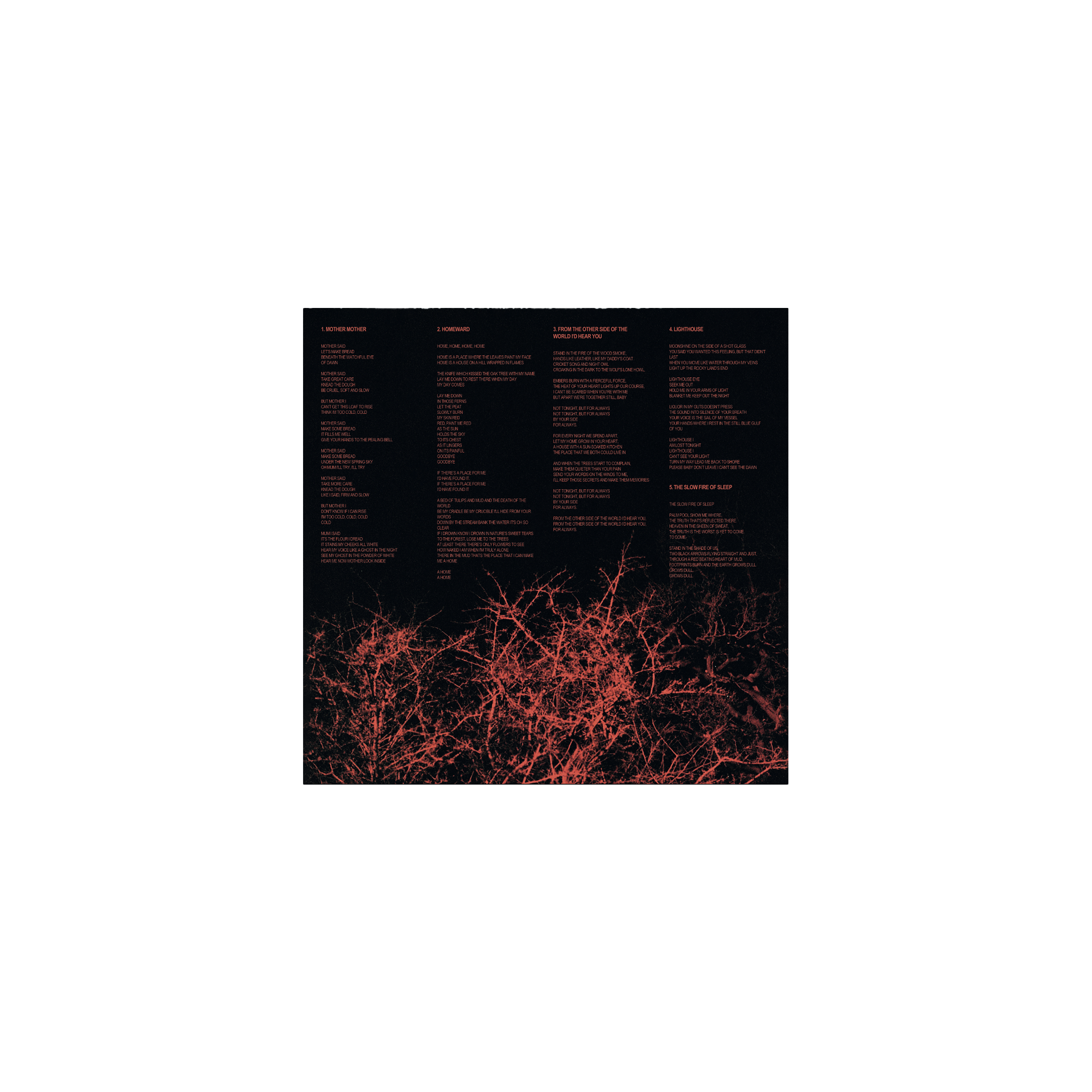 L.Mayland - The Slow Fire Of Sleep - Black Vinyl