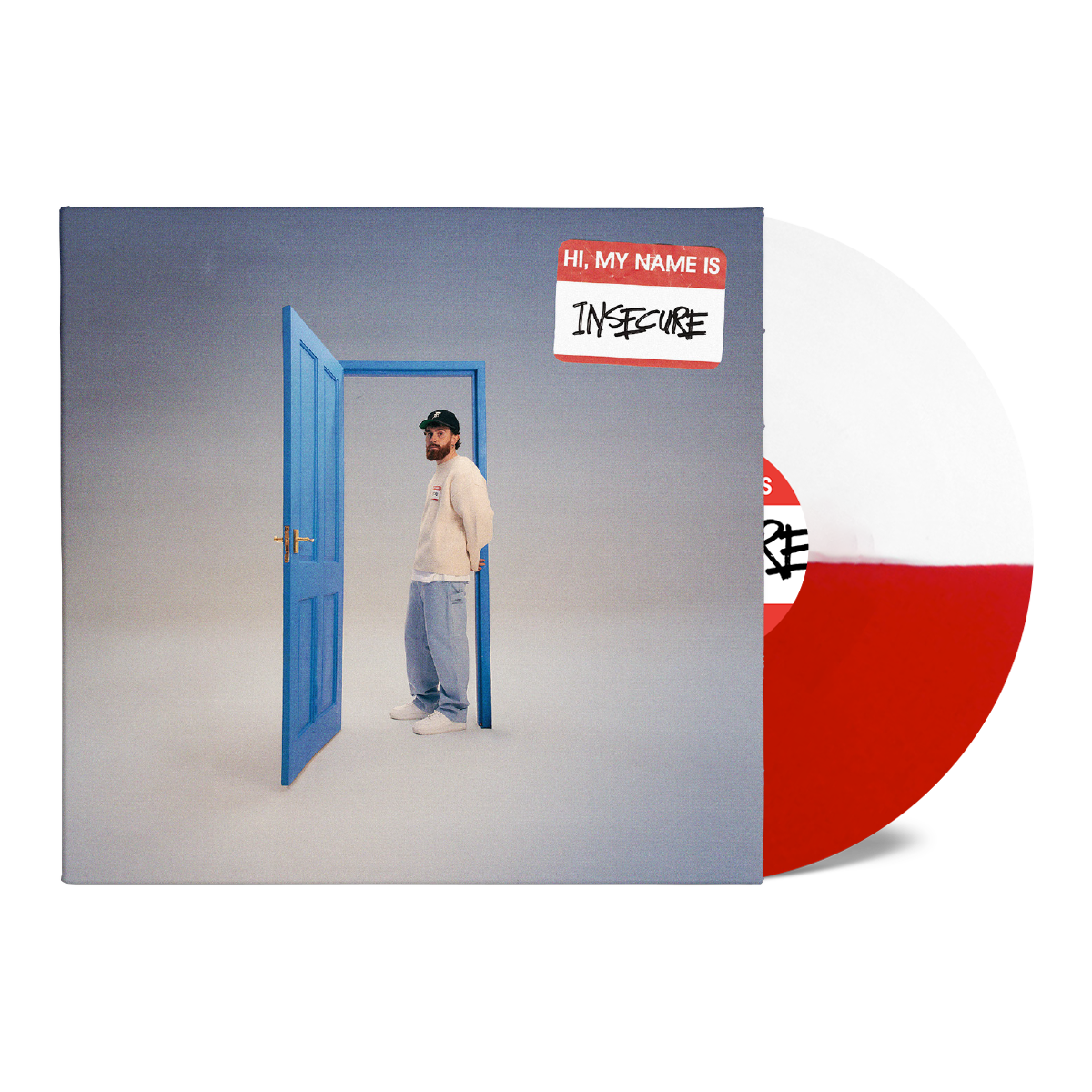 Sam Tompkins - hi, my name is insecure - red/white vinyl