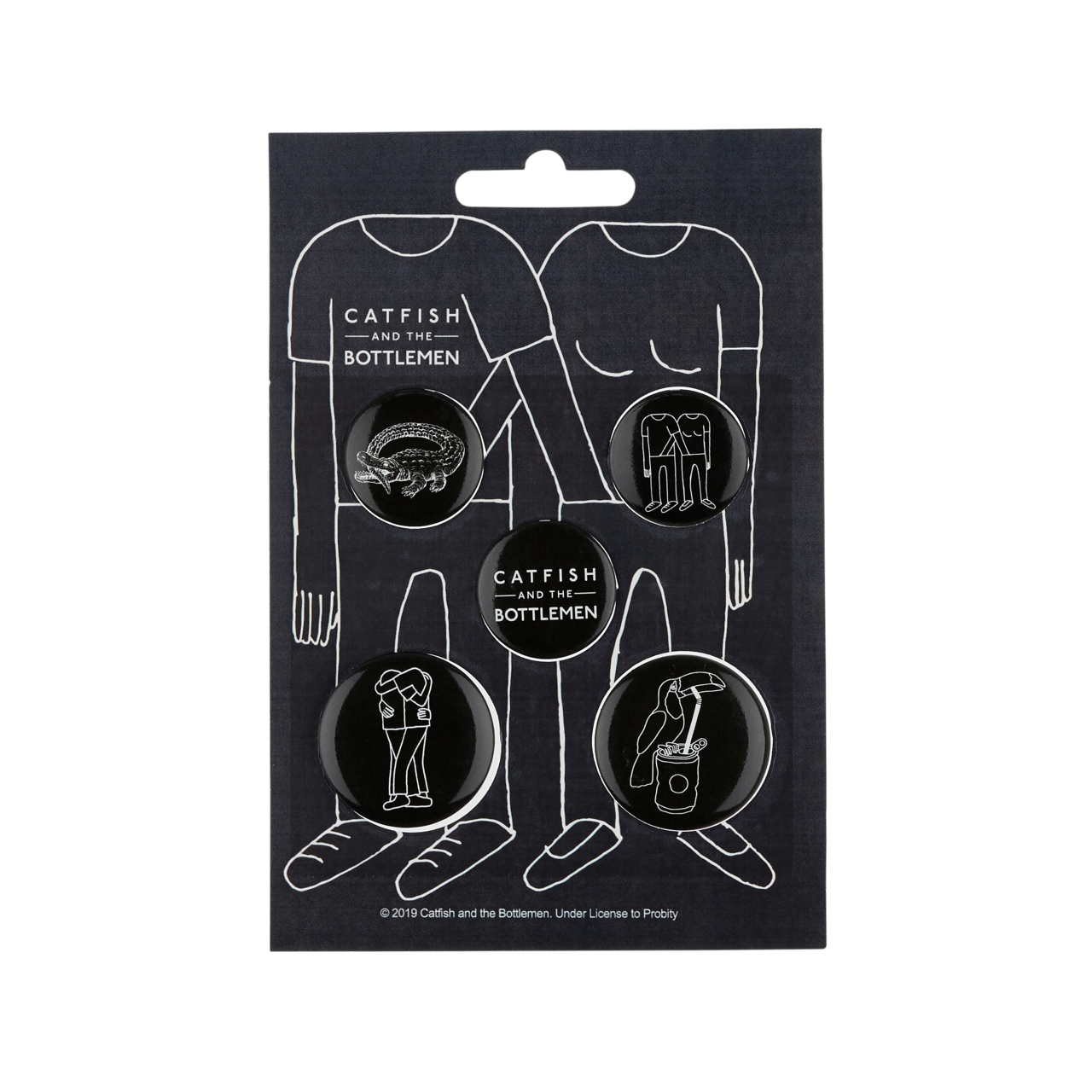 Catfish and the Bottlemen - Pin Badge Set