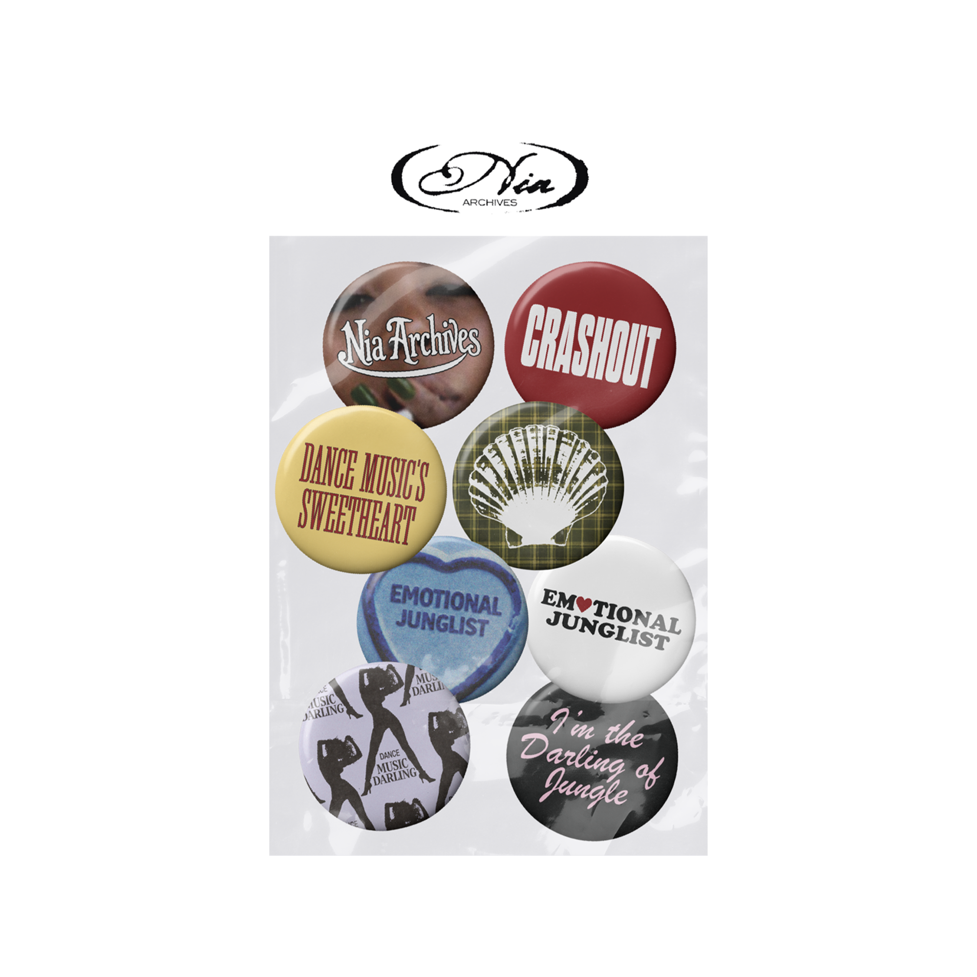 Nia Archives - Nia Archives Pin Badge Set