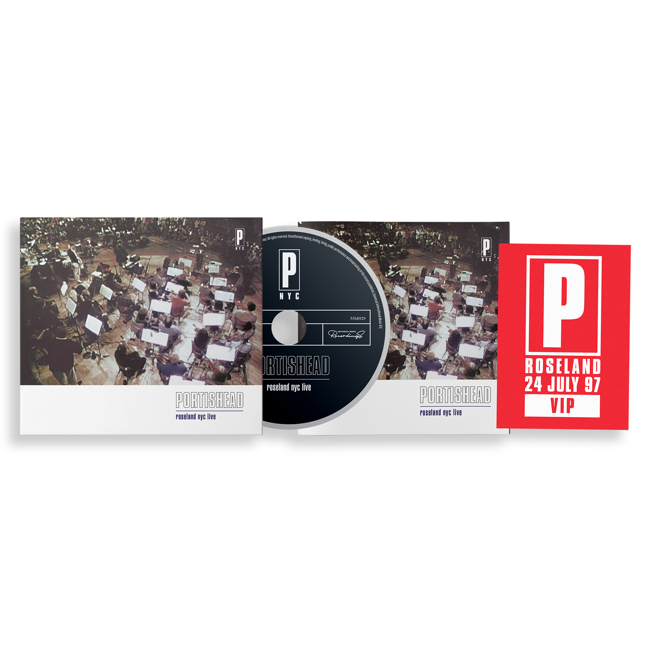 Portishead - Roseland NYC Live (25th Anniversary Edition): Limited Edition CD