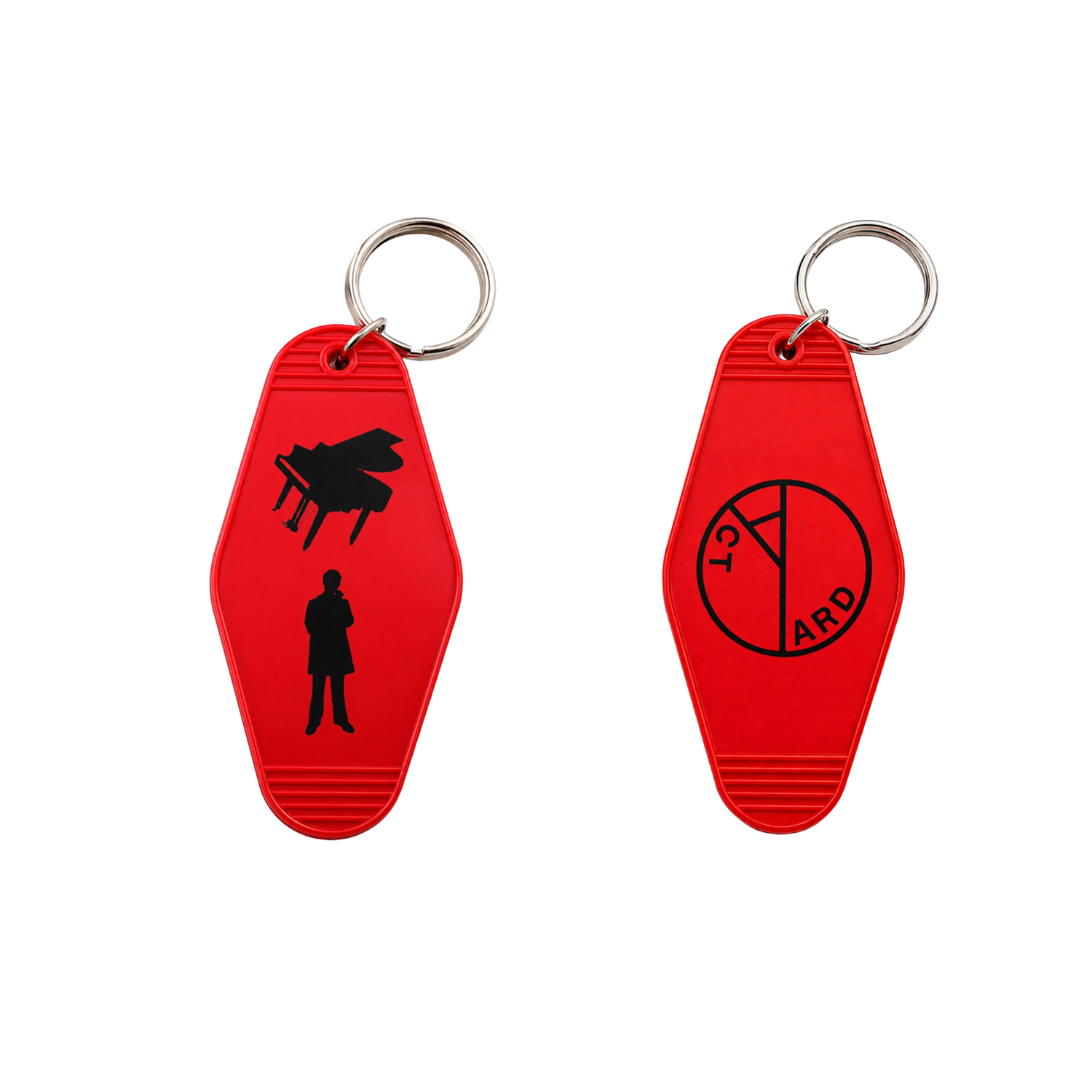 Yard Act - YGNALM Red Key Ring