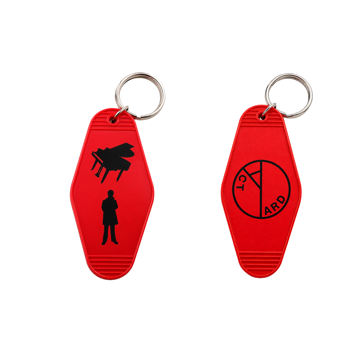 Yard Act - YGNALM Red Key Ring