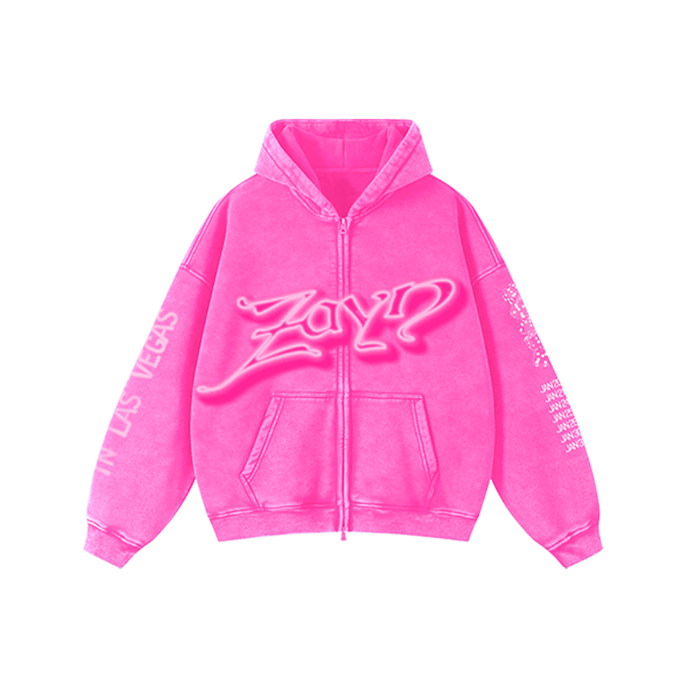Zayn - ZAYN AIRBRUSH PINK LAS VEGAS HOODIE