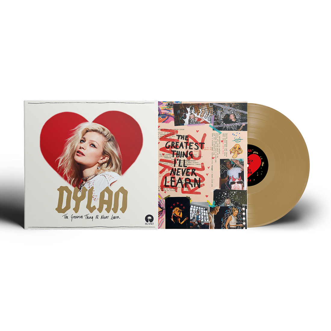 Dylan - The Greatest Thing I'll Never Learn: Gold Alternative Artwork LP