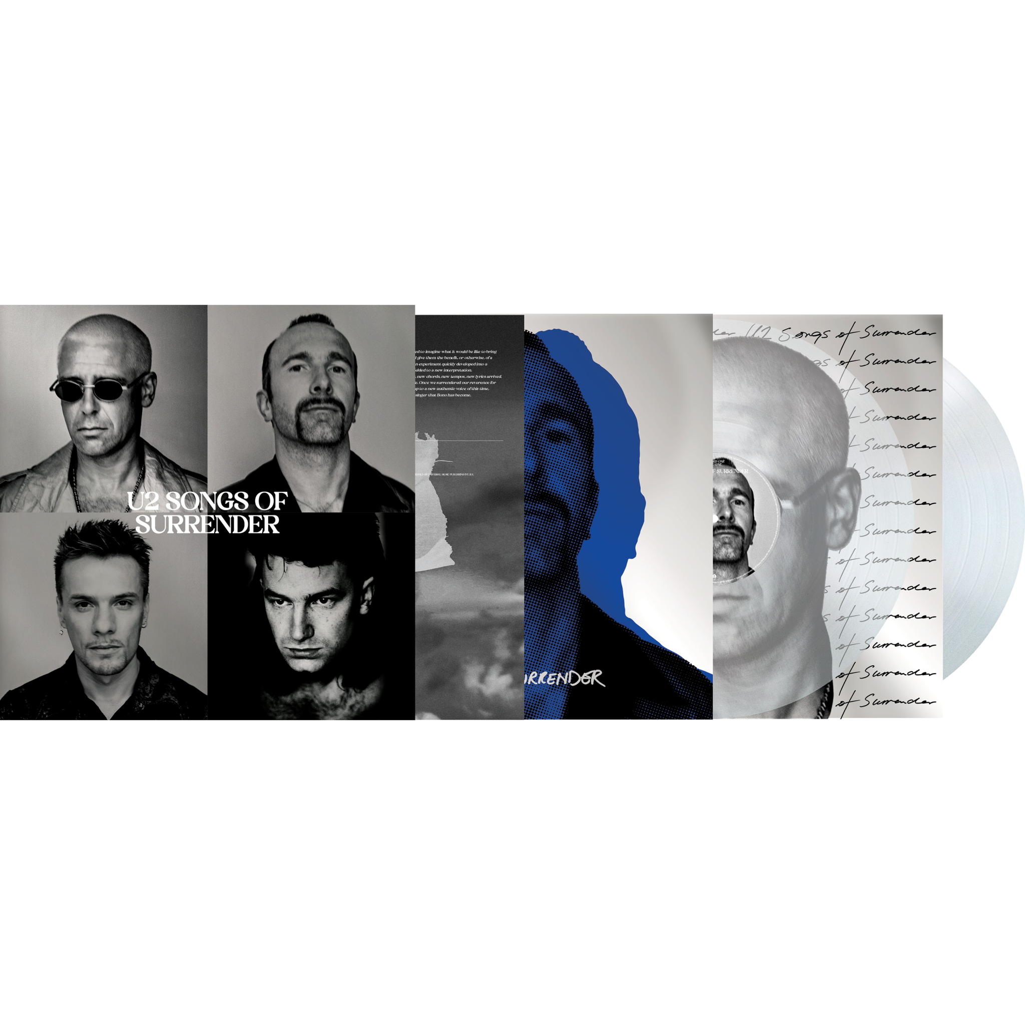 U2 - ‘Songs Of Surrender’ – 2LP Exclusive Deluxe Crystal Clear Vinyl (Limited Edition)