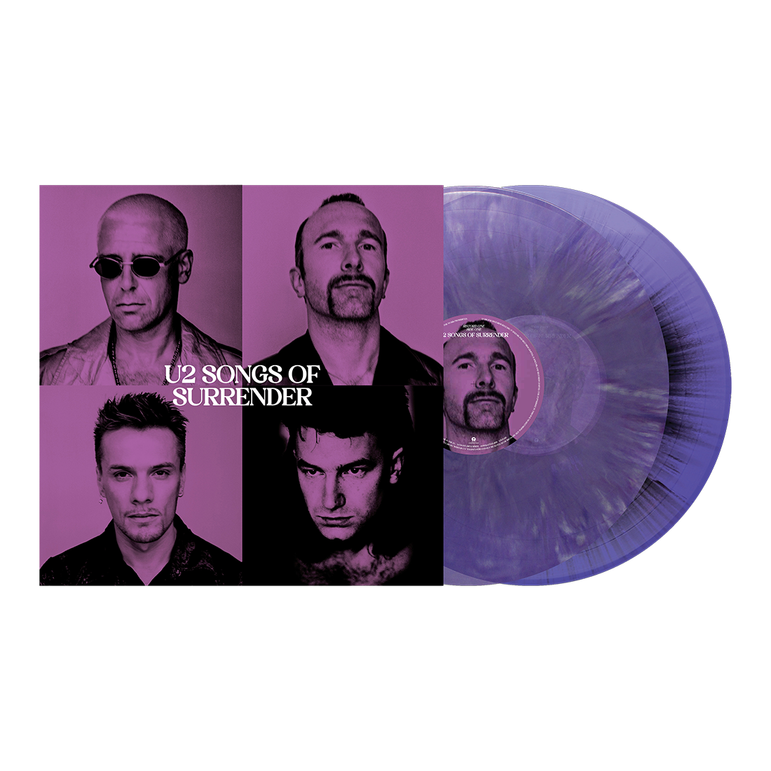 U2 - ‘Songs Of Surrender’ – 2LP Exclusive Purple Splatter & Marble Effect Vinyl (Limited Edition)