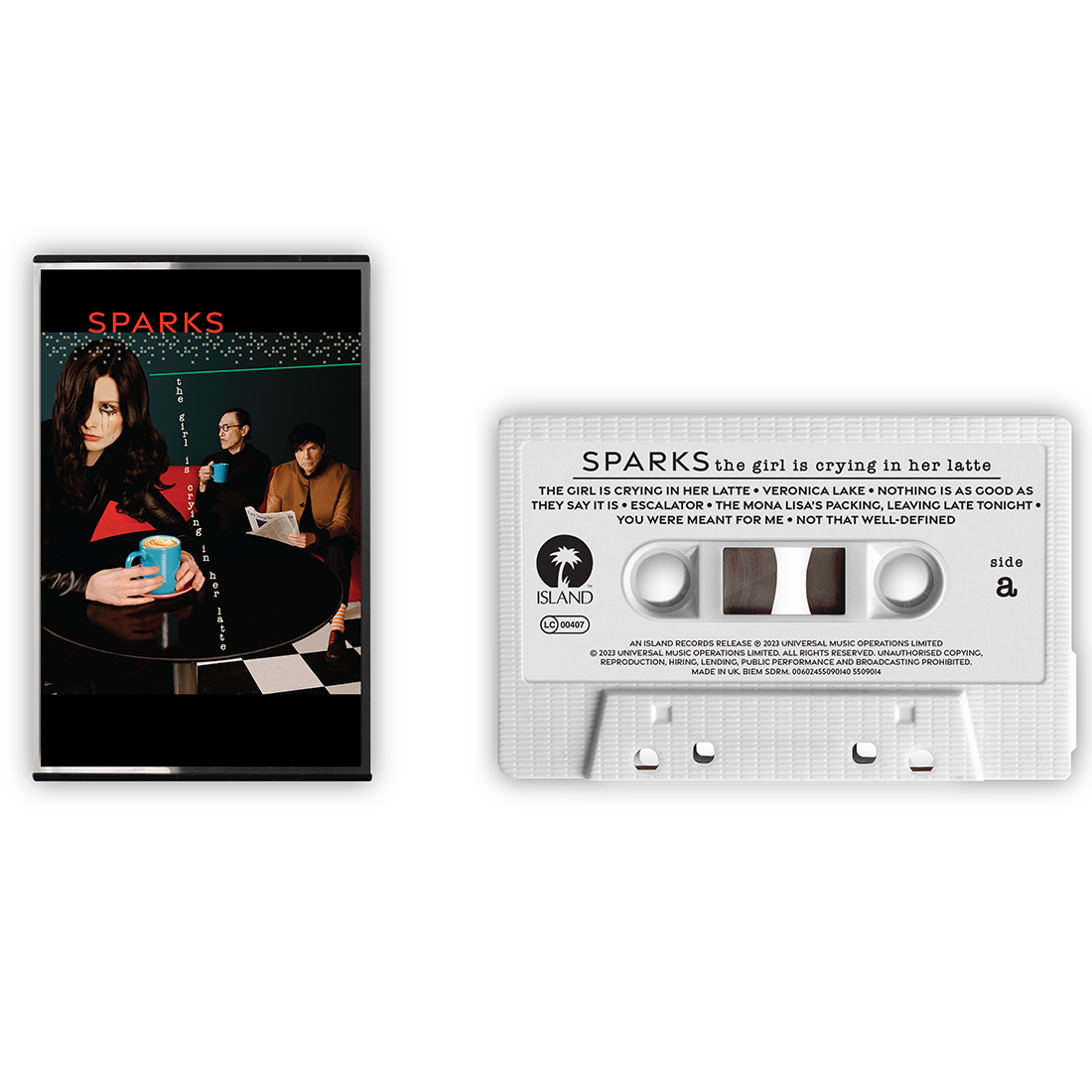 Sparks - The Girl Is Crying In Her Latte: Cassette